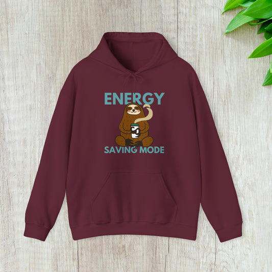 ENERGY SAVING MODE - Unisex Hooded Sweatshirt