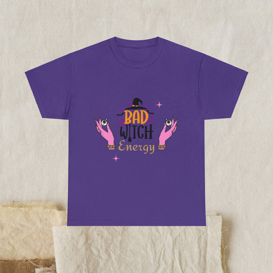 BAD WITCH ENERGY - Women Cotton Tee