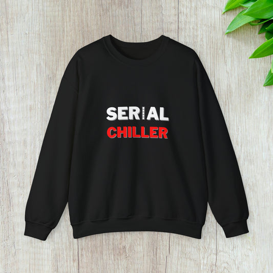 SERIAL CHILLER - Men Crewneck Sweatshirt