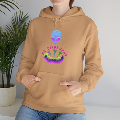 BE DIFFERENT - Unisex Hooded Sweatshirt