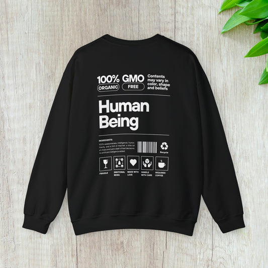 HUMAN BEING - Men Crewneck Sweatshirt