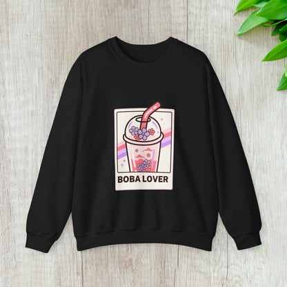 BOBA LOVER - Unisex Crewneck Sweatshirt